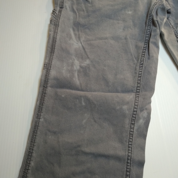 Carhartt Grey Carpenter Jean's Sz 14 - Picture 4 of 14